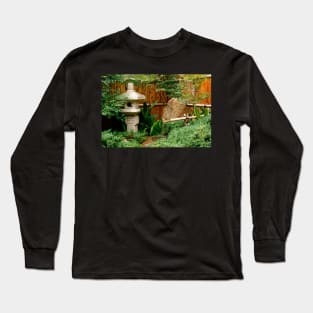 Japanese garden feature Long Sleeve T-Shirt